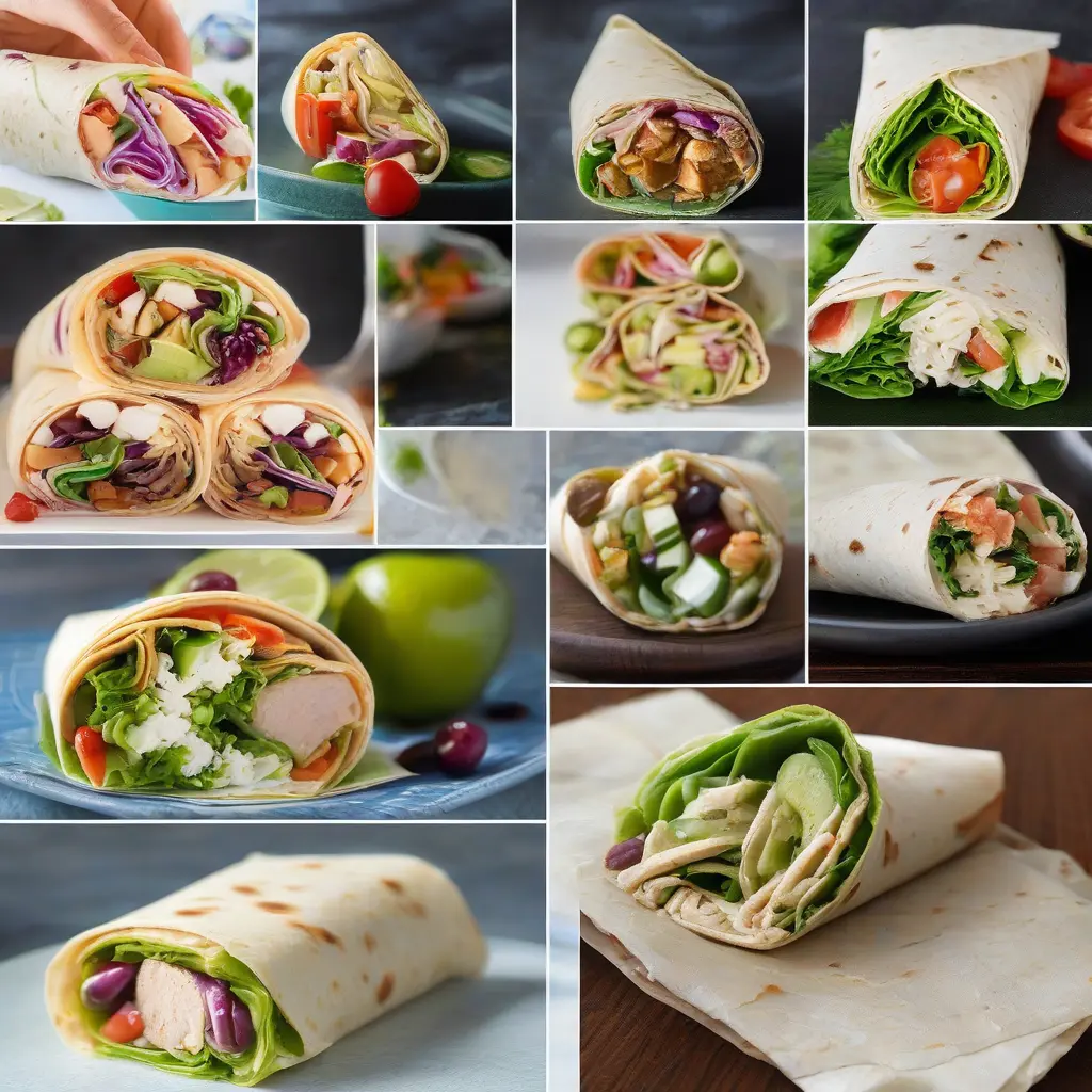 Creative 10 Minute Wrap Recipes for Quick Lunches and Dinners